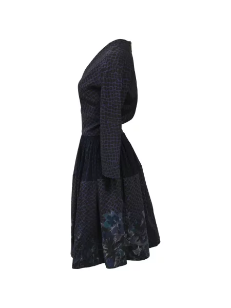 Áčkové mini šaty Elie Saab černé