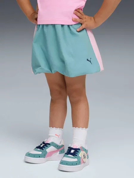 Дитяча Спідниця міді PUMA x Gdh Balloon Skirt комбінований верх синій