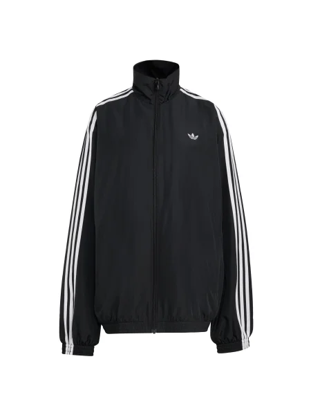 ADIDAS ORIGINALS Prijelazna jakna Firebird Adilenium crna bijela