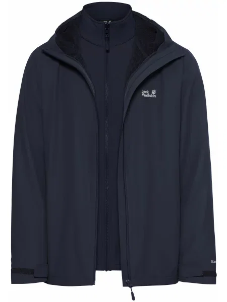 Зимова куртка Jack Wolfskin Outrovert синій