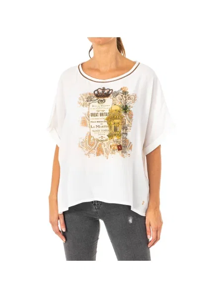 Tricou La Martina alb