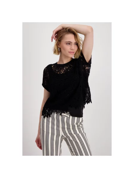 Sweter Monari czarny