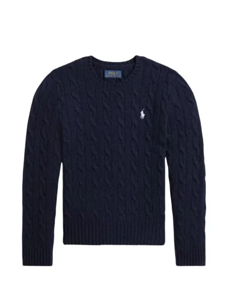 Sweter dziecięcy Polo Ralph Lauren niebieski