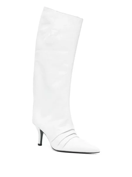 Botine Patrizia Pepe alb