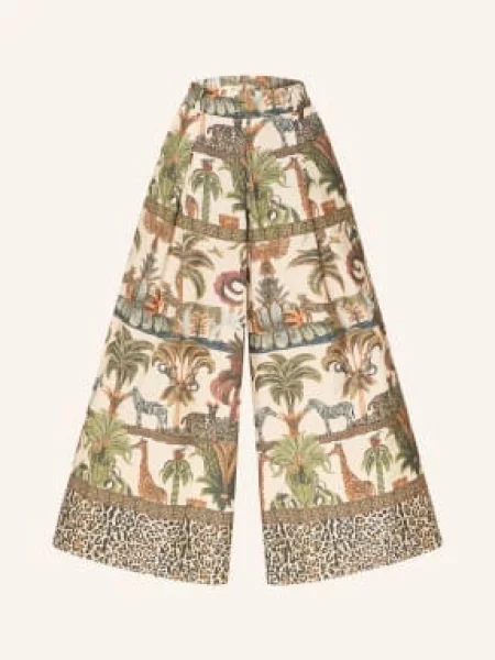 More & More Spodnie Typu Culotte beige beżowe