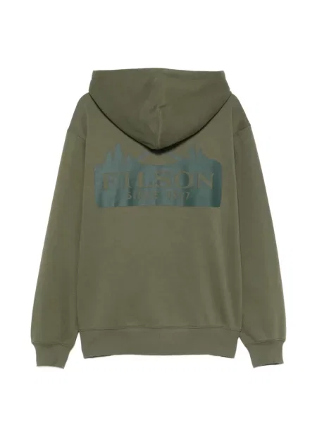 Hanorac cu glugă Filson cu imagine verde