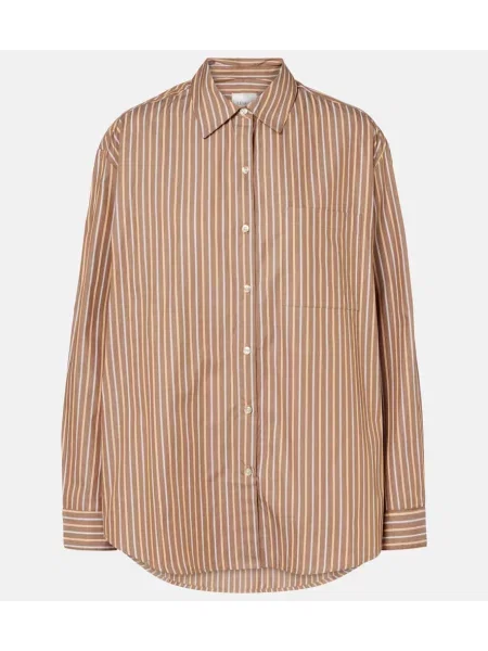 Top Leset z twillu brązowy