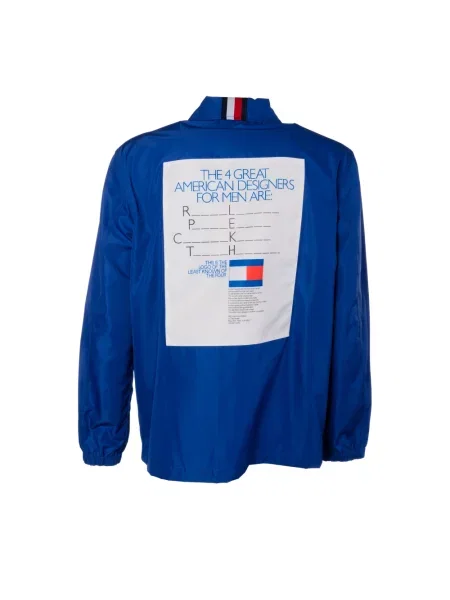 Kurtka Tommy Hilfiger niebieska