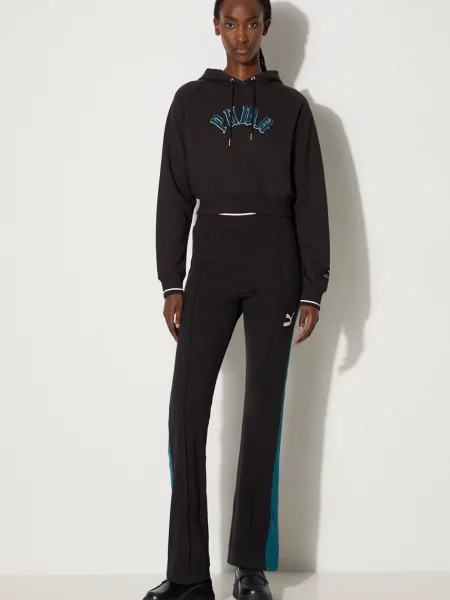 Кофта Puma Classics Play Paris Relaxed Hoodie з капюшоном з аплікацією чорний