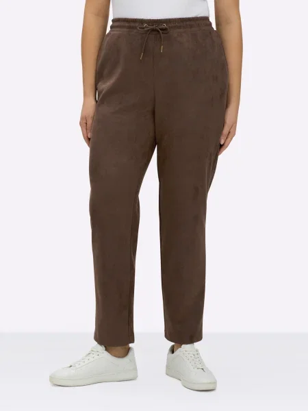 SHEEGO Pantaloni ciocolatiu