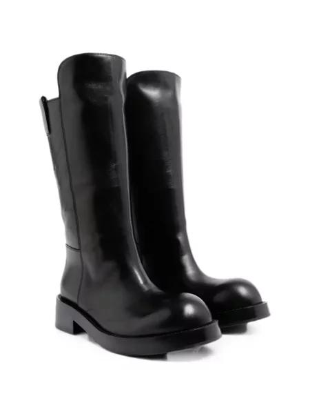 Botine Ann Demeulemeester din piele negru