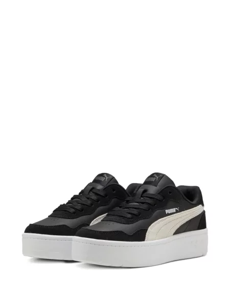 Sneakerși Puma Platform cu platformă negru