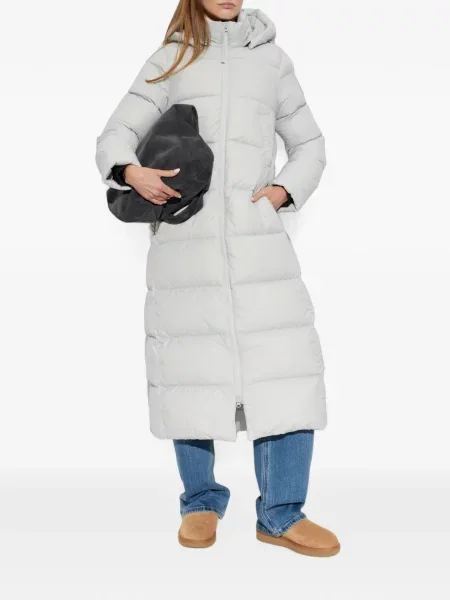 Matlasat palton Canada Goose gri