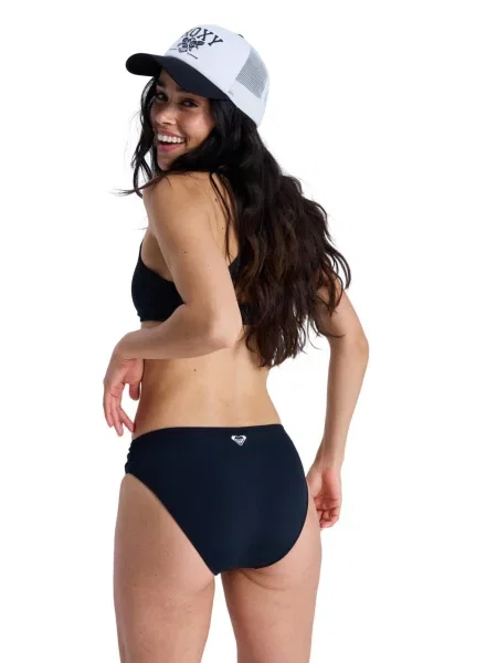 Majtki bikini hipster dla Kobiety SOLID ESSENTIALS HIPSTER czarny