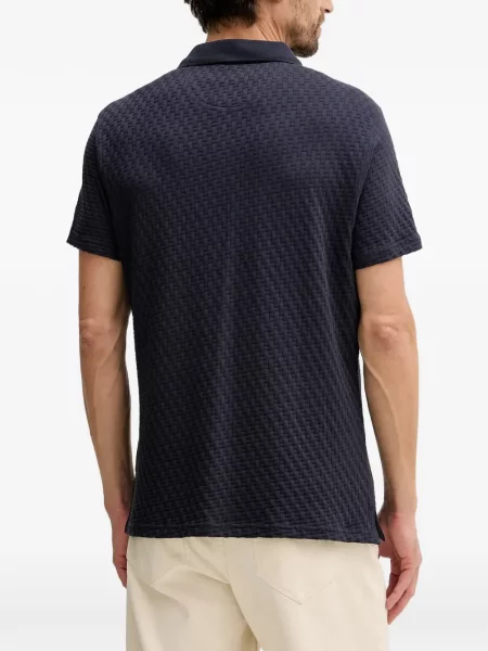 Tricou polo Barbour albastru