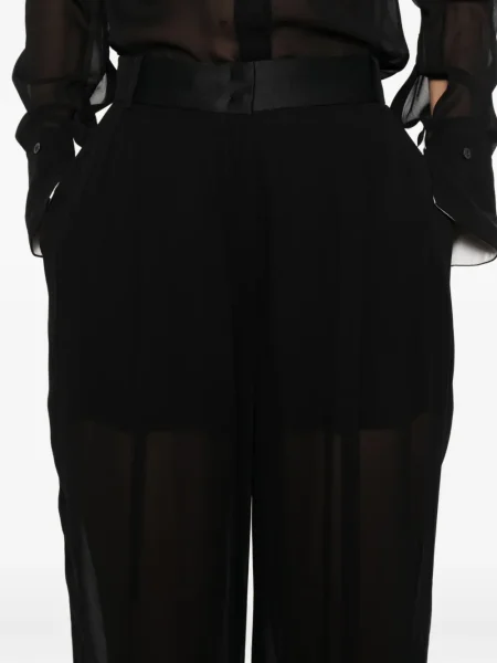 Pantaloni Simona Corsellini plisate negru