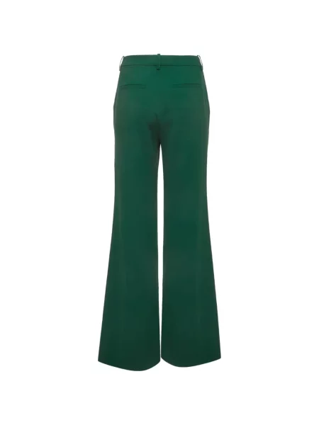 Pantaloni Alice + Olivia din crep verde