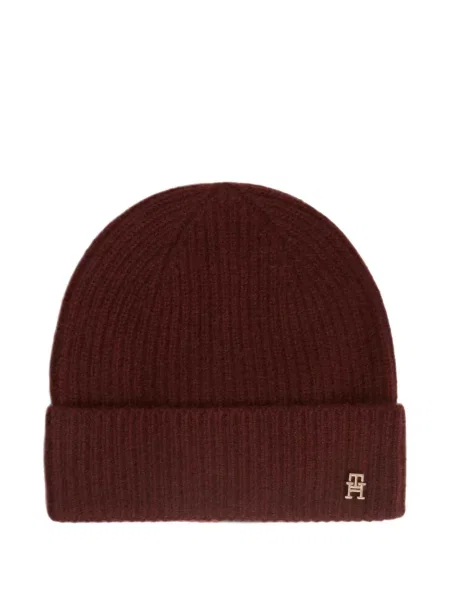 Căciulă Tommy Hilfiger tricotate roșu