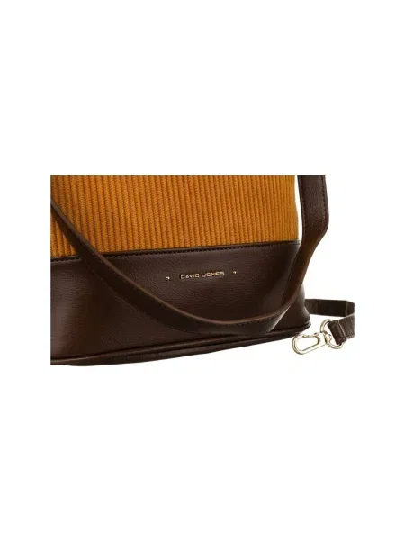 Kabelka David Jones oranžová