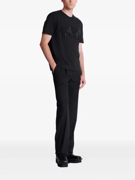 Tricou Balmain de cristal negru