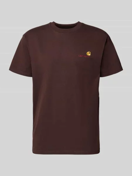 T-shirt z wyhaftowanym logo Carhartt Work In Progress