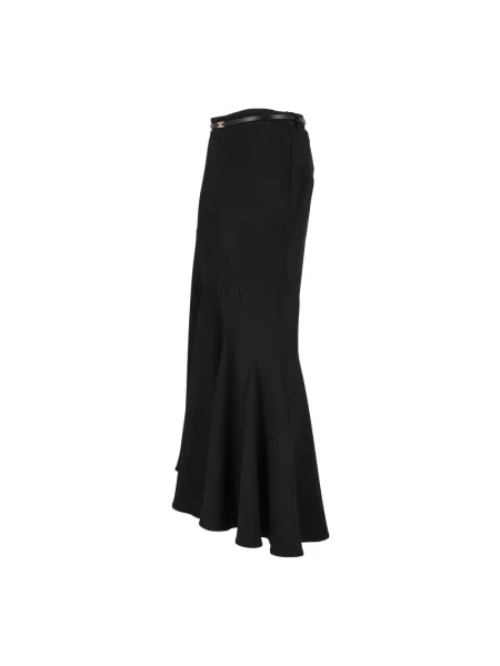 Spódnica maxi Elisabetta Franchi czarna