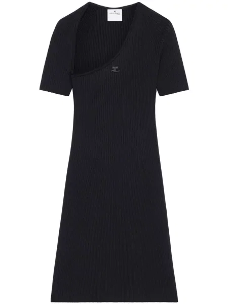 Rochie Courreges tricotate de costum negru