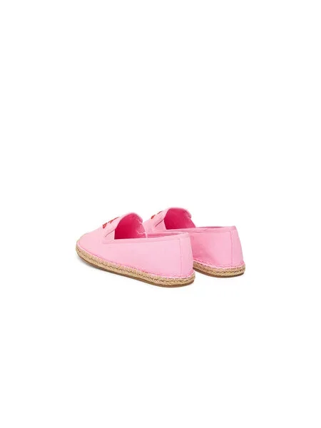 Espadrilės Tommy Hilfiger Th Script Summer Espadrille rožinė