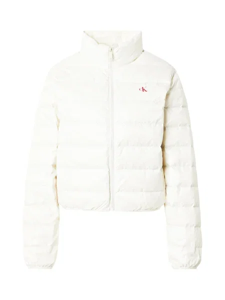 Calvin Klein Jeans Pūkinė striukė Écru balta
