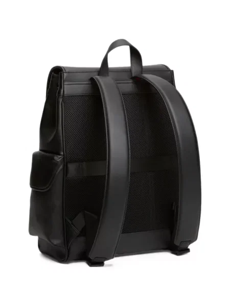 Rucsac Tommy Hilfiger cu autograf cu cordon negru