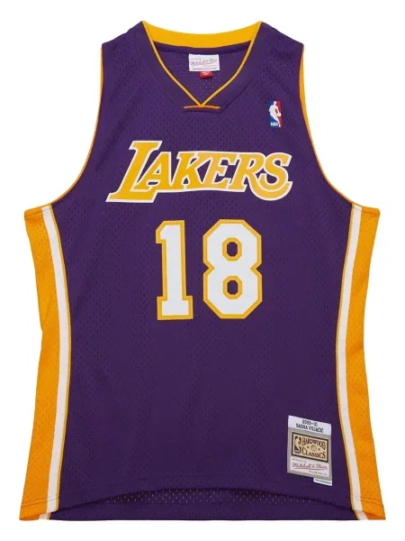 Košile Mitchell & Ness jersey fialová