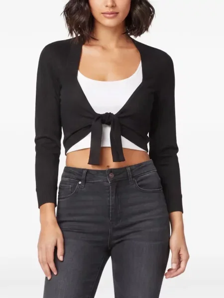 Decupat cardigan D&g Preowned cu legături negru