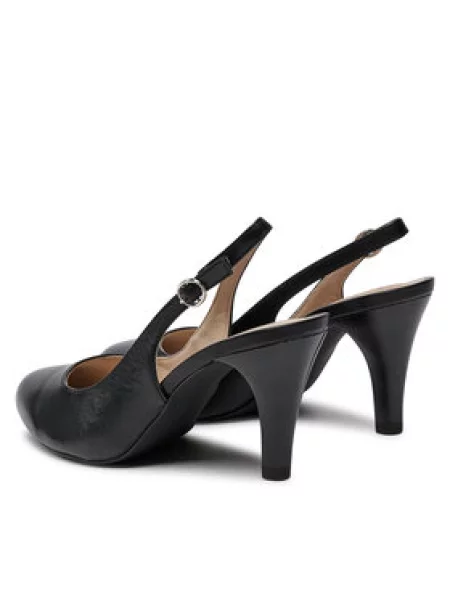 Sandali Caprice Black Nappa črna