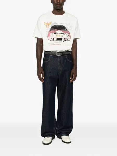 Tricou Rhude cu imagine