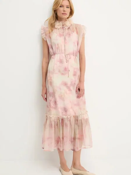 Obleka Answear.LAB bež