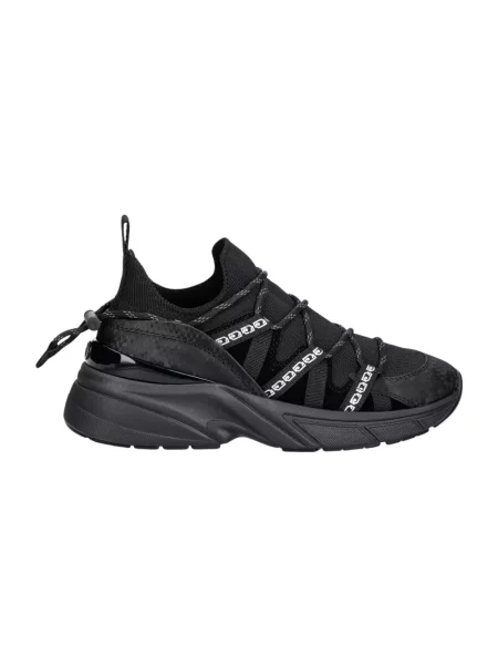Sneakersy Liu Jo skórzane czarne