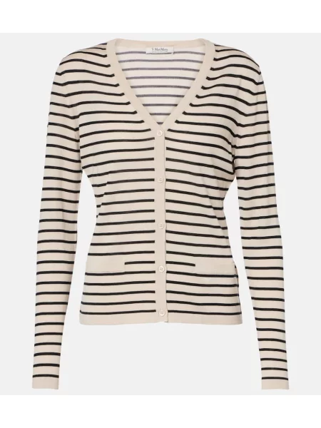 Cardigan 's Max Mara de lână bej