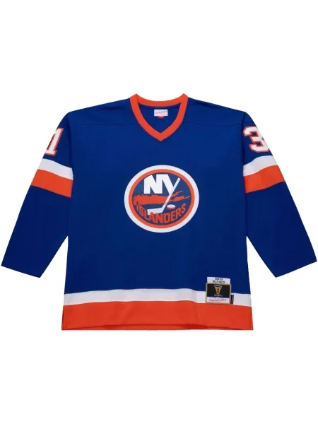 Cămașă Mitchell & Ness din jerseu albastru