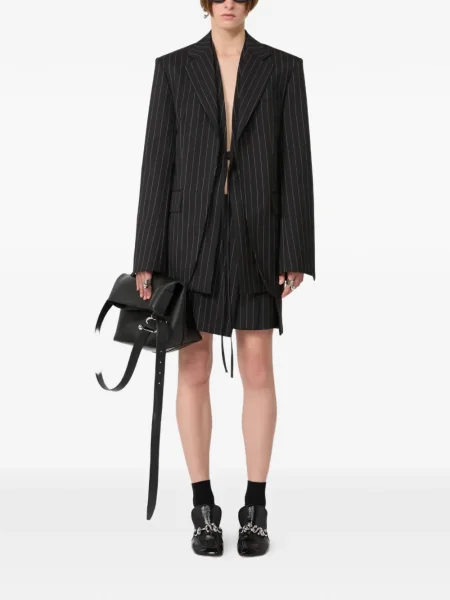 Блейзър Sportmax на райета черно