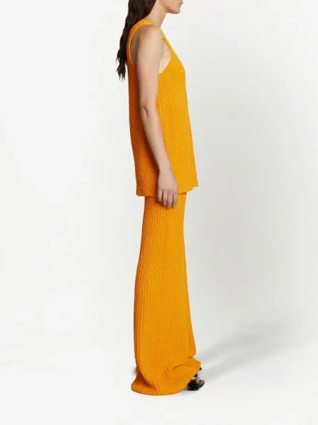 Плетен топ Proenza Schouler жълто
