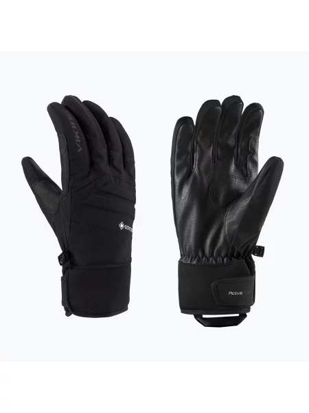 Mănuși de schi Viking Whistler GTX Multifunction Black negru