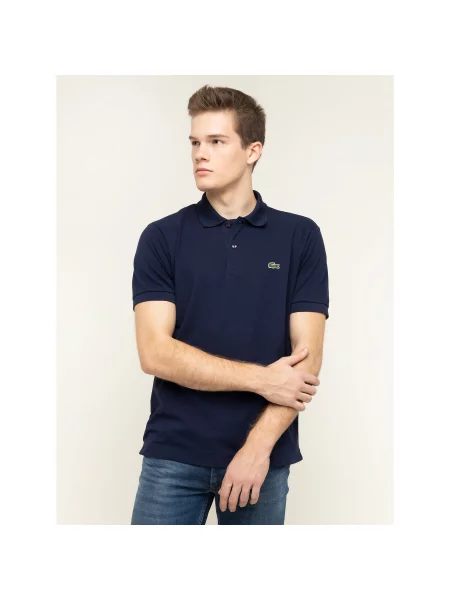 Klasična polo majica Lacoste modra