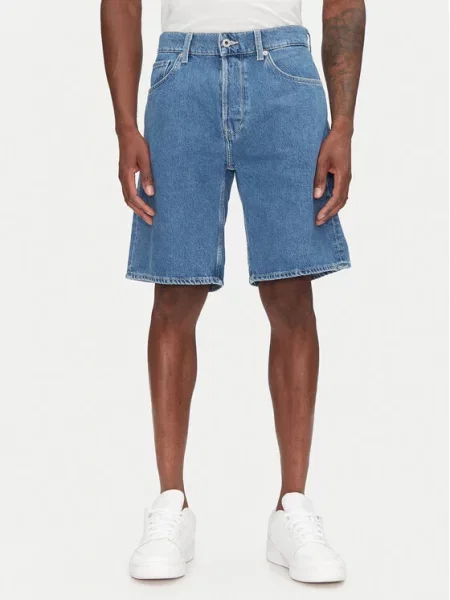 Pepe Jeans Džínové šortky modrá