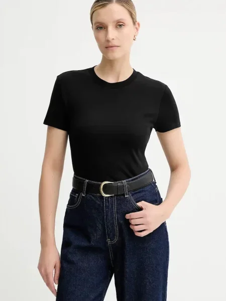 Majica Calvin Klein za žene crna