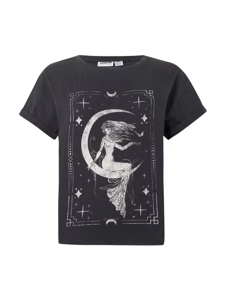 Noisy may Tricou NMBOHDI GABY SIREN metalic / argintiu gri