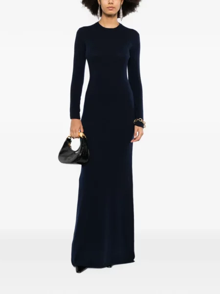 Rochie Tom Ford tricotate albastru