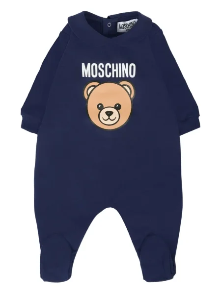 Piżama dziecięca Moschino niebieska