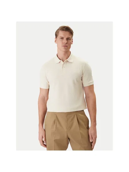 BOSS Polo majica Pallas Kremna Regular Fit