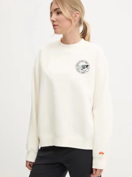 Суитчър Ellesse с принт бежово
