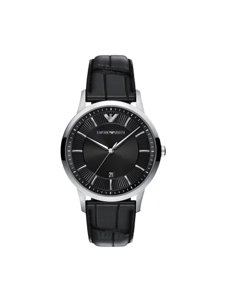Emporio Armani zegarek Iconico czarny